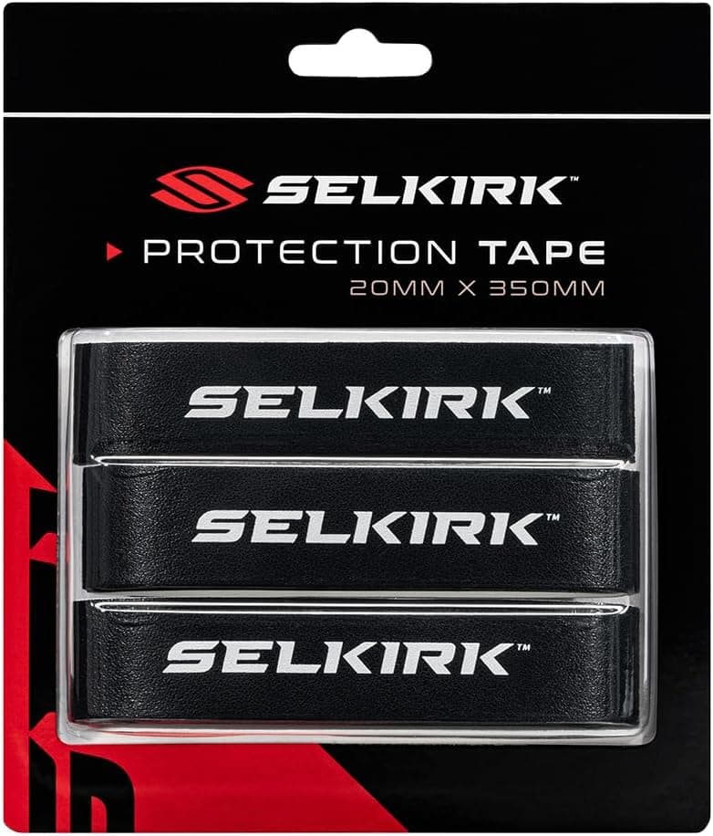 نوار محافظ لبه راکت پیکلبال Selkirk Sport مشکی 20mm نوار محافظ لبه راکت پیکلبال Selkirk Sport مشکی 20mm