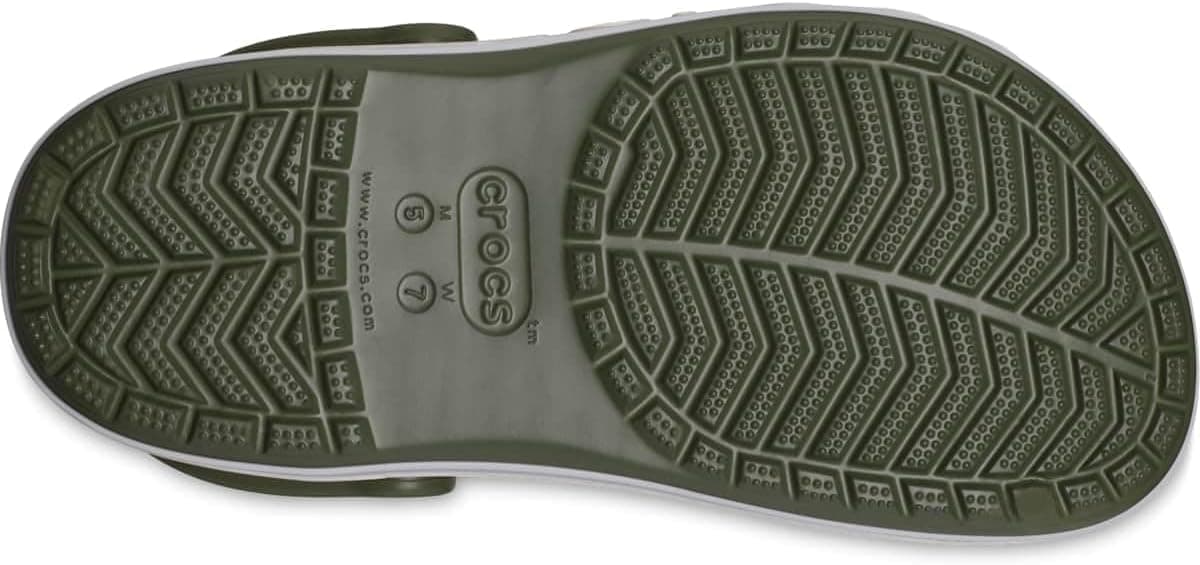 دمپایی یونیسکس بزرگسال Crocs Bayaband Clog سبز ارتشی/سنگفرشی دمپایی یونیسکس بزرگسال Crocs Bayaband Clog سبز ارتشی/سنگفرشی