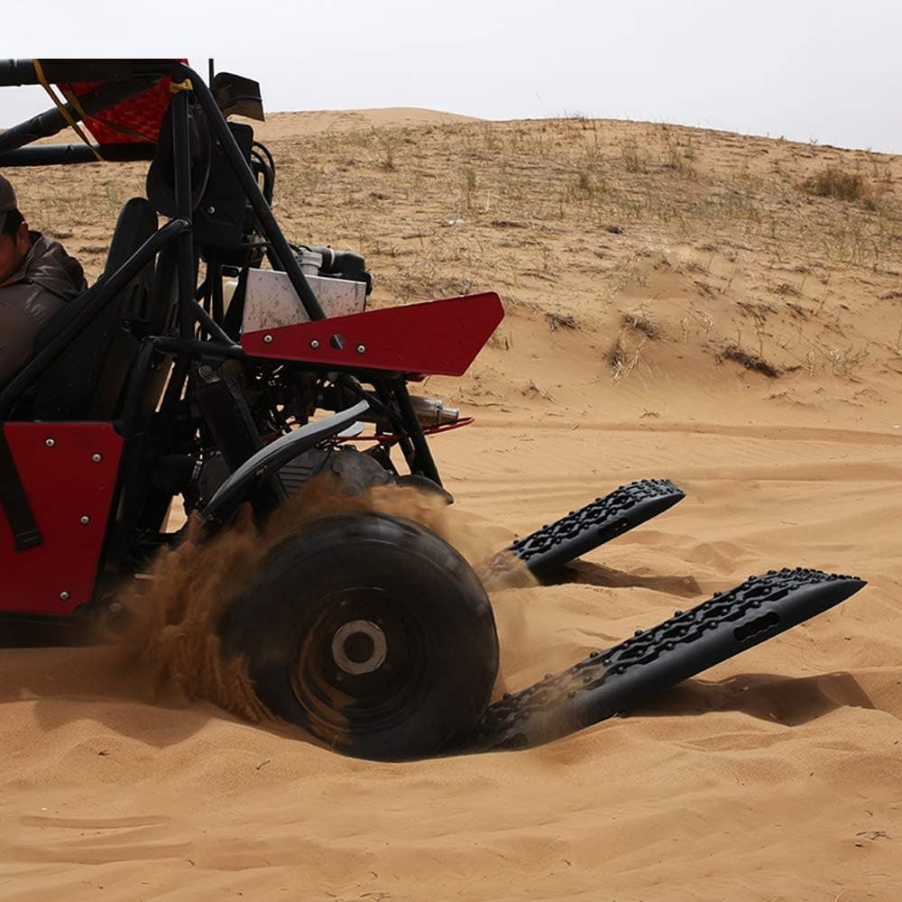 نردبان کششی لاستیک XPV AUTO برای شن برف و گل 4X4 قرمز نردبان کششی لاستیک XPV AUTO برای شن برف و گل 4X4 قرمز