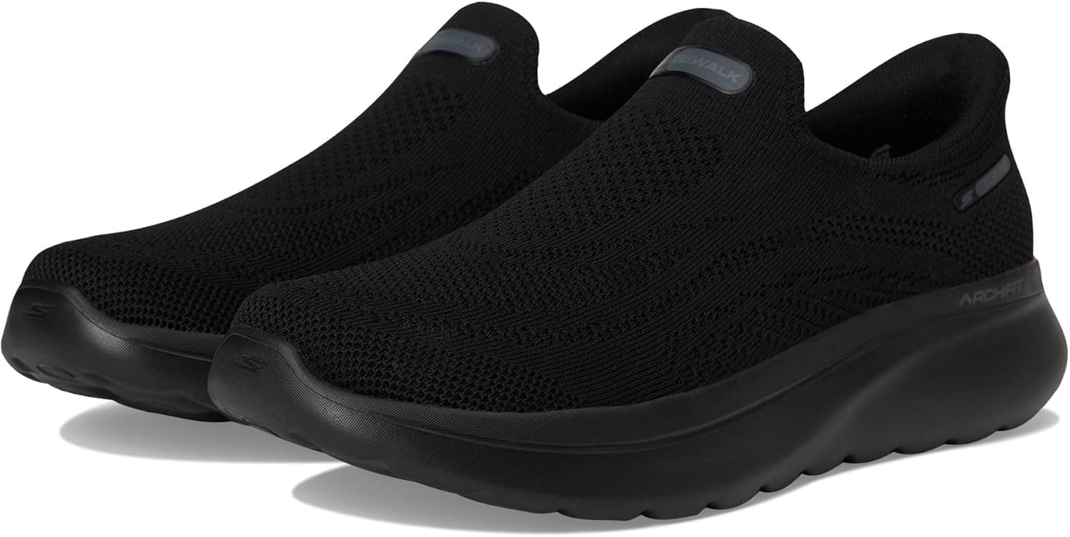 کفش اسنیکر مردانه Skechers مدل Go Walk Arch Fit N-joy Dale با فناوری Hands Free Slip-ins کفش اسنیکر مردانه Skechers مدل Go Walk Arch Fit N-joy Dale با فناوری Hands Free Slip-ins