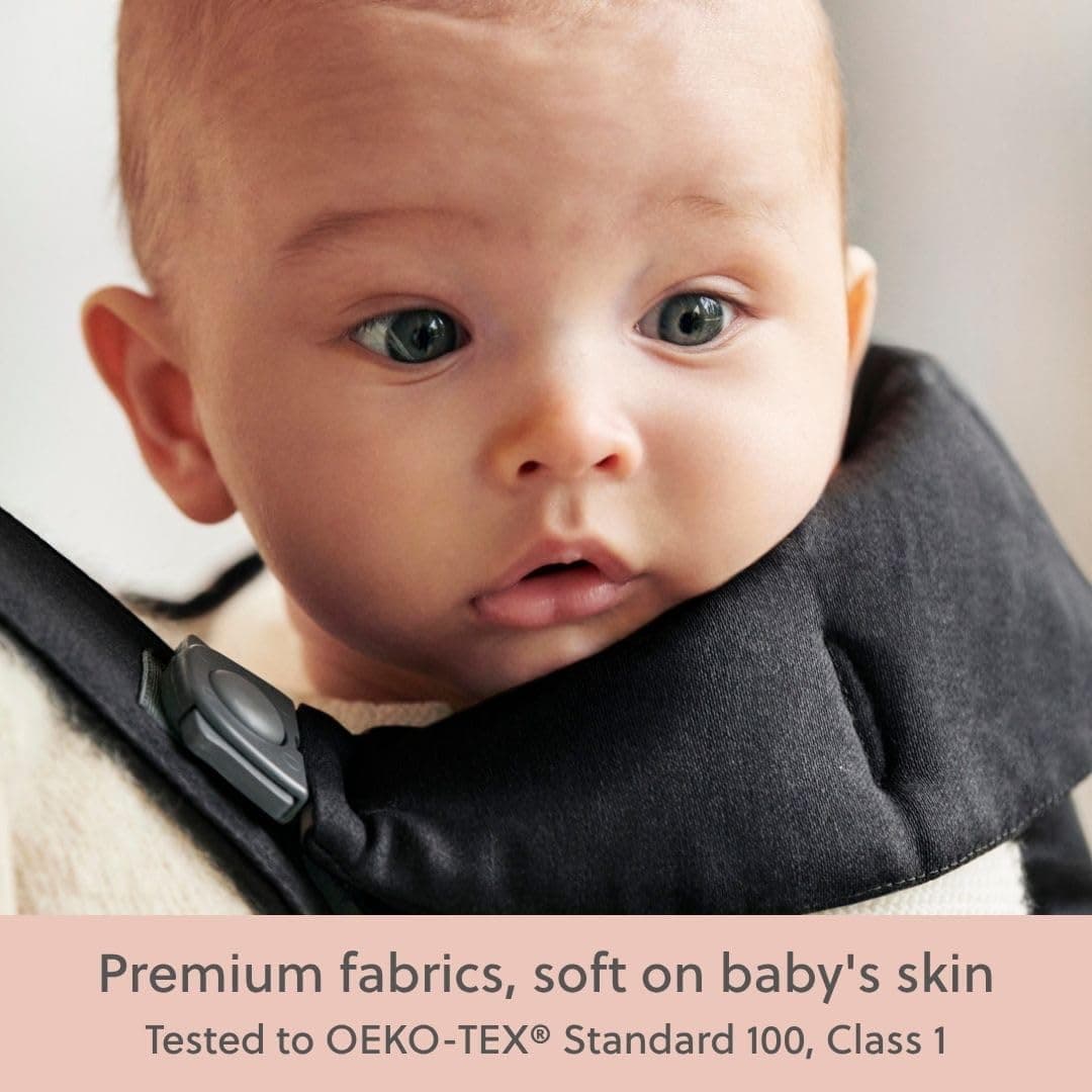 کریر نوزاد BabyBjörn مدل Mini بافته مشکی کریر نوزاد BabyBjörn مدل Mini بافته مشکی