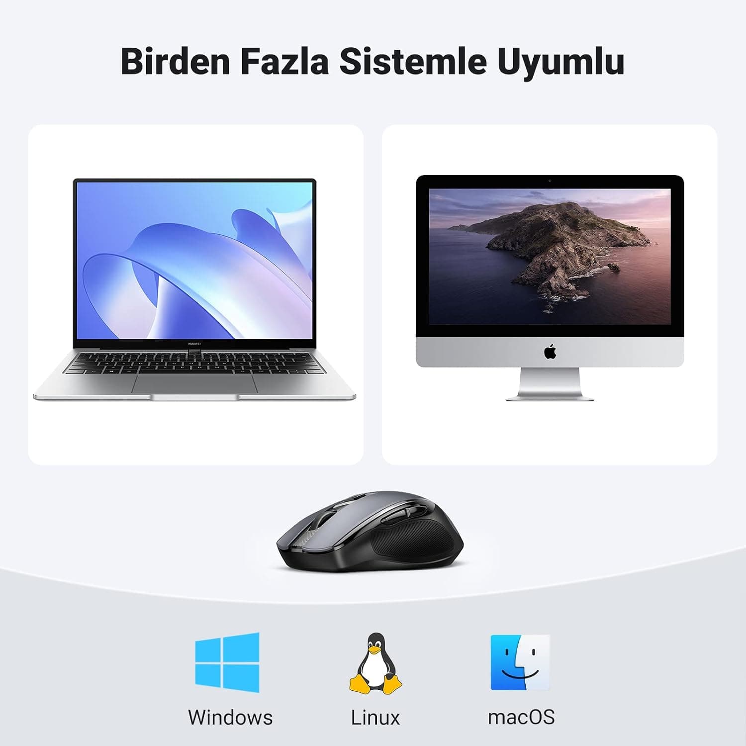 ماوس بیسیم لپتاپ UGREEN ارگونومیک با کلیک بیصدا، ردیابی دقیق، 4000 DPI قابل تنظیم و باتری 18 ماهه ماوس بیسیم لپتاپ UGREEN ارگونومیک با کلیک بیصدا، ردیابی دقیق، 4000 DPI قابل تنظیم و باتری 18 ماهه