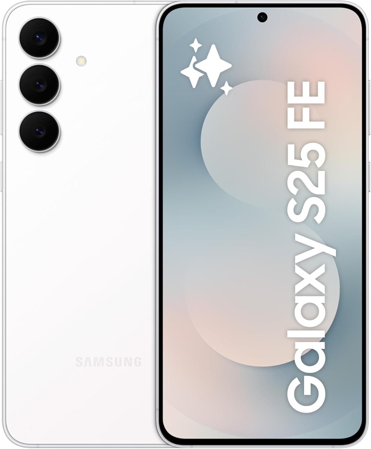 گوشی Samsung Galaxy S25 FE سفید با هوش مصنوعی، 8GB، 256GB، دوربین 50MP، صفحهنمایش 6.7 اینچی گوشی Samsung Galaxy S25 FE سفید با هوش مصنوعی، 8GB، 256GB، دوربین 50MP، صفحهنمایش 6.7 اینچی