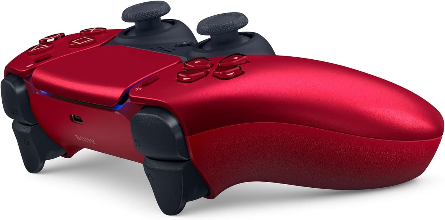 دسته بازی بیسیم PlayStation DualSense قرمز آتشفشانی برای PlayStation 5 دسته بازی بیسیم PlayStation DualSense قرمز آتشفشانی برای PlayStation 5