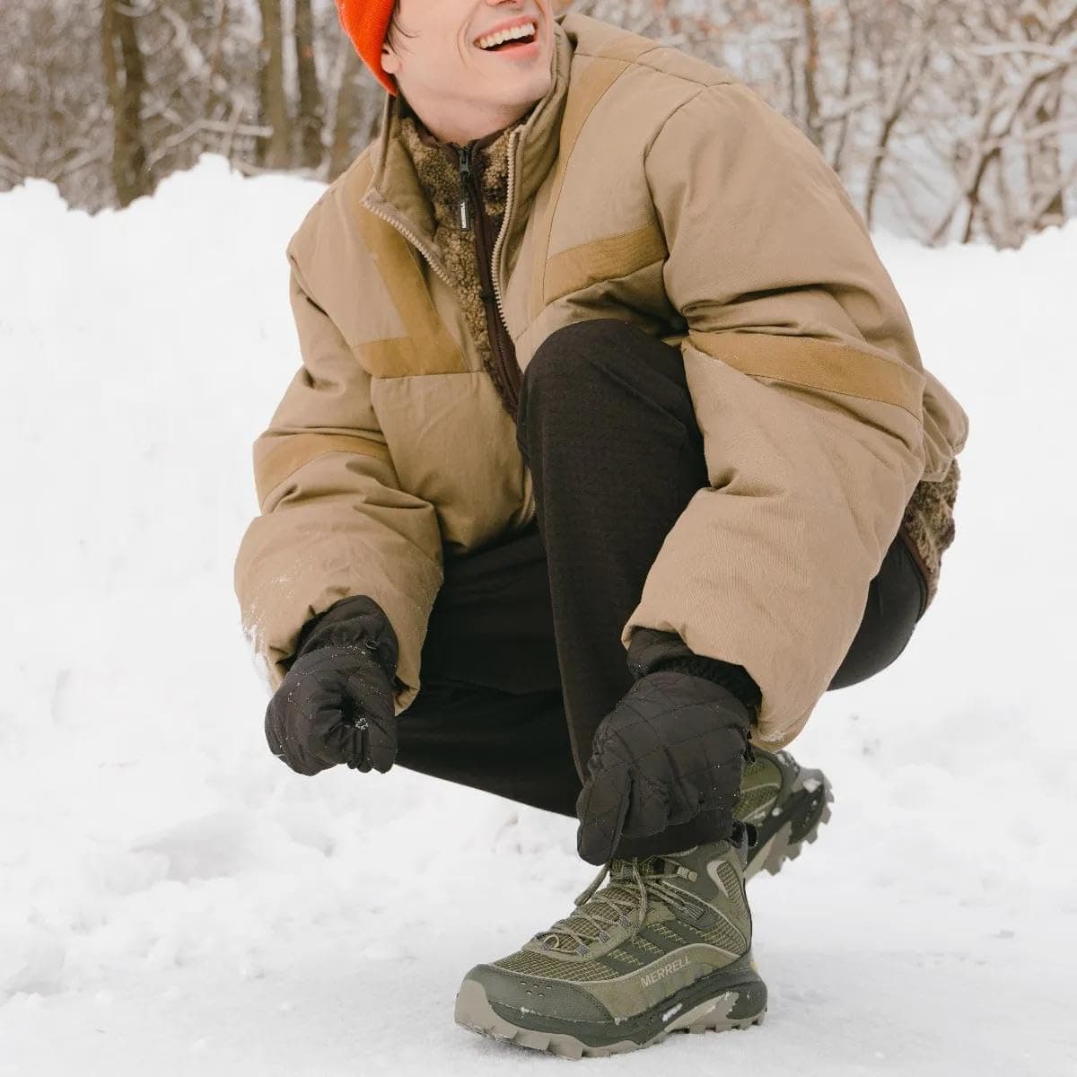 بوت کوهنوردی مردانه Merrell ضدآب ساق میانی مدل Moab Speed 2 Thermo Mid بوت کوهنوردی مردانه Merrell ضدآب ساق میانی مدل Moab Speed 2 Thermo Mid