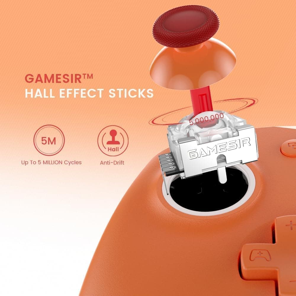 کنترلر بازی سیمی GameSir مدل G7 SE نارنجی کنترلر بازی سیمی GameSir مدل G7 SE نارنجی