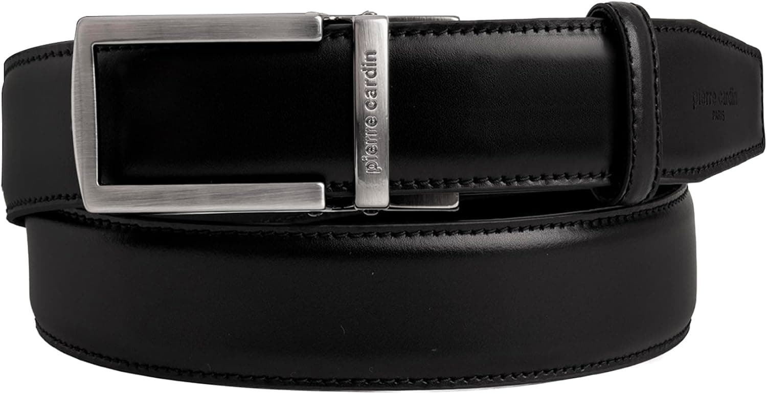 کمربند مردانه Pierre Cardin چرمی مشکی با سگک اتوماتیک مدل PCOTM01S6T کمربند مردانه Pierre Cardin چرمی مشکی با سگک اتوماتیک مدل PCOTM01S6T