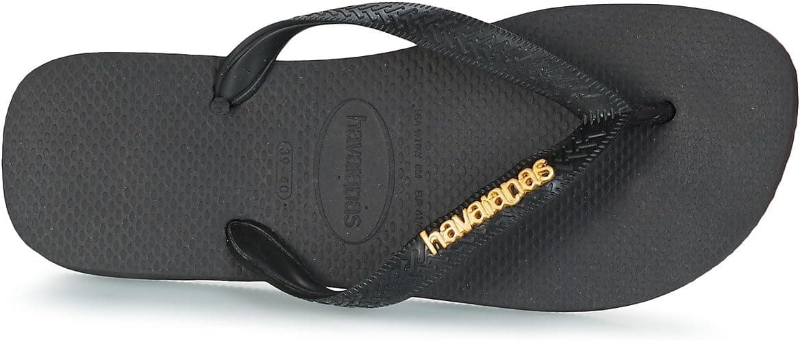 دمپایی لاانگشتی Havaianas با لوگوی فلزی دمپایی لاانگشتی Havaianas با لوگوی فلزی
