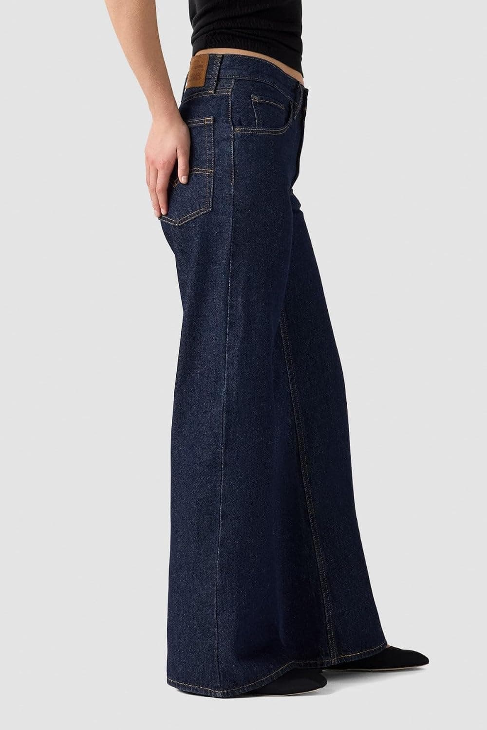 شلوار جین زنانه Levi's Loose Boot نیلی تیره Shaded View شلوار جین زنانه Levi's Loose Boot نیلی تیره Shaded View