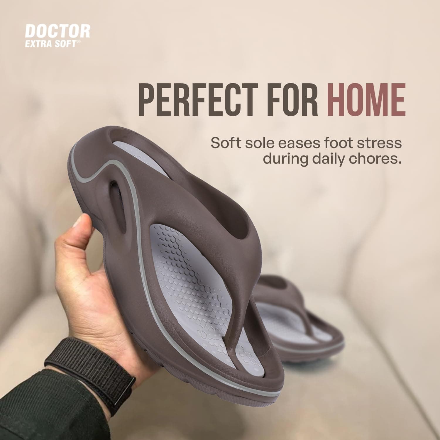 دمپایی پسرانه DOCTOR EXTRA SOFT با ماساژور کف پا مدل D-544 دمپایی پسرانه DOCTOR EXTRA SOFT با ماساژور کف پا مدل D-544