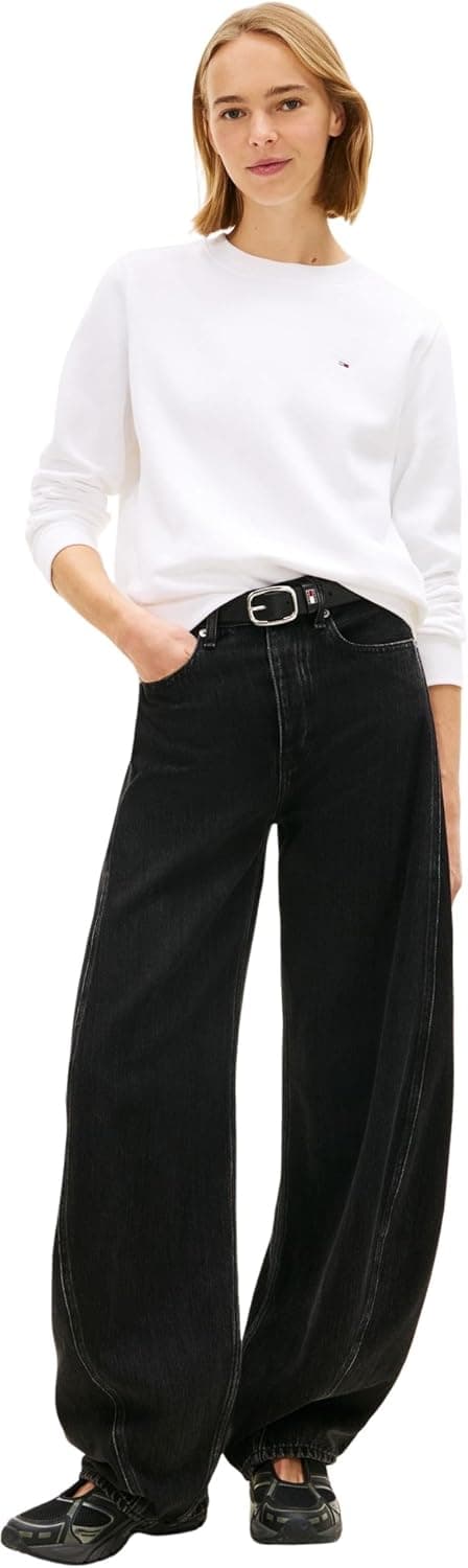 سویشرت زنانه Tommy Jeans مدل TJW REG S FLAG CREW سویشرت زنانه Tommy Jeans مدل TJW REG S FLAG CREW