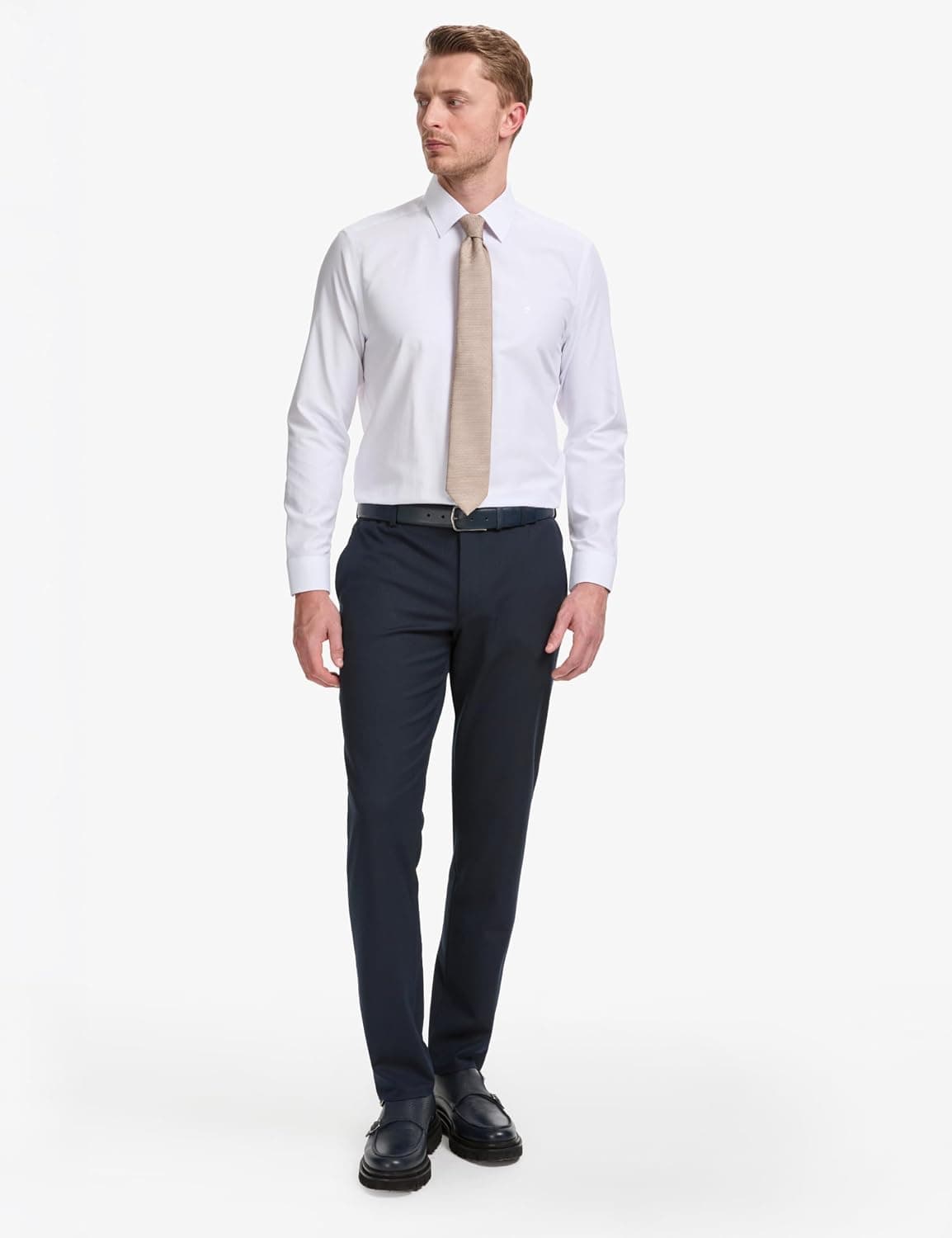 پیراهن مردانه Pierre Cardin سفید Basic مدل 50325337-VR013 پیراهن مردانه Pierre Cardin سفید Basic مدل 50325337-VR013