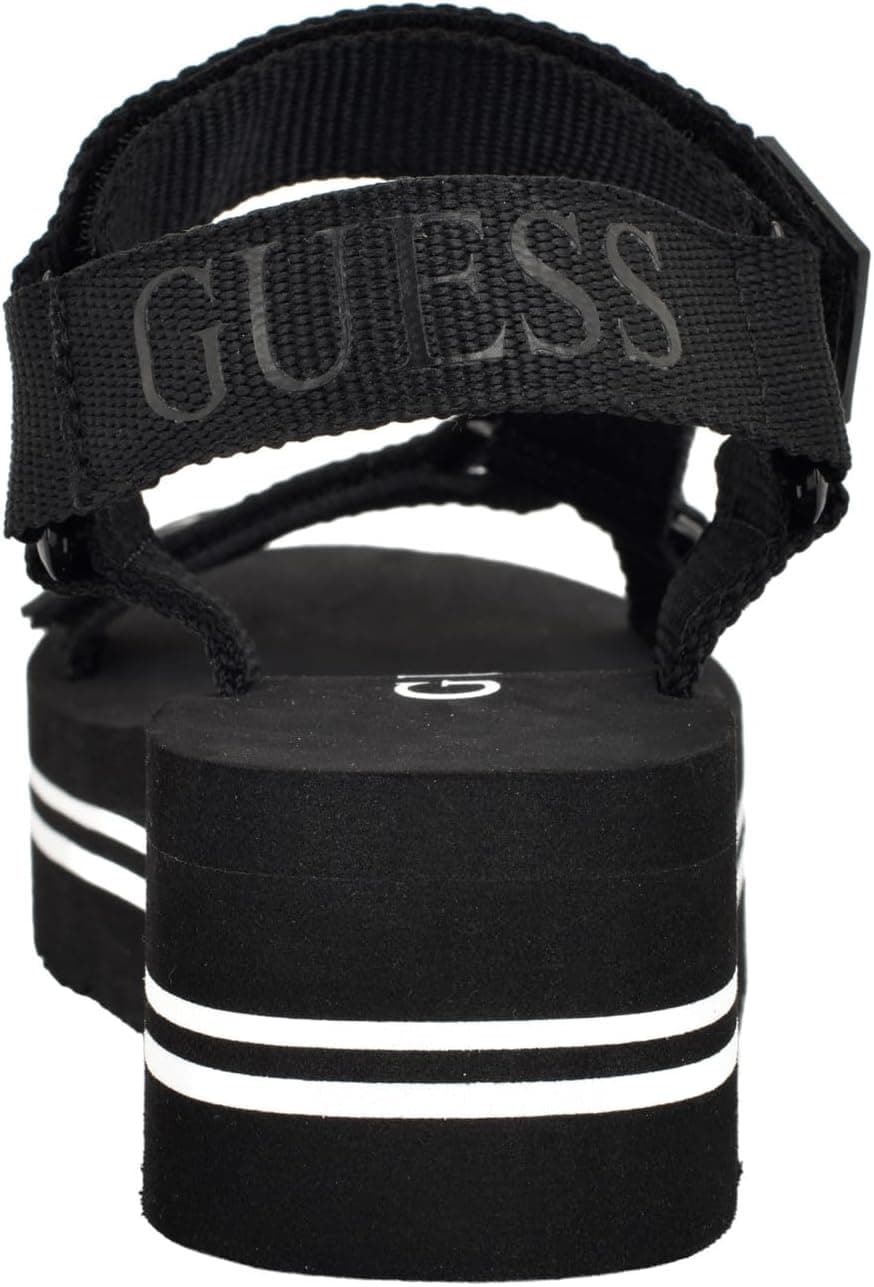 صندل زنانه پاشنه گوهای GUESS مدل Avin صندل زنانه پاشنه گوهای GUESS مدل Avin