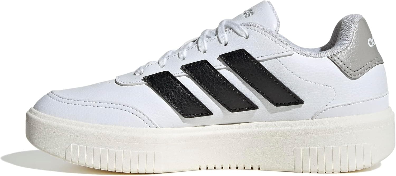 کفش روزمره یونیسکس adidas Courtblock Bold مدل JI2202 سفید کفش روزمره یونیسکس adidas Courtblock Bold مدل JI2202 سفید