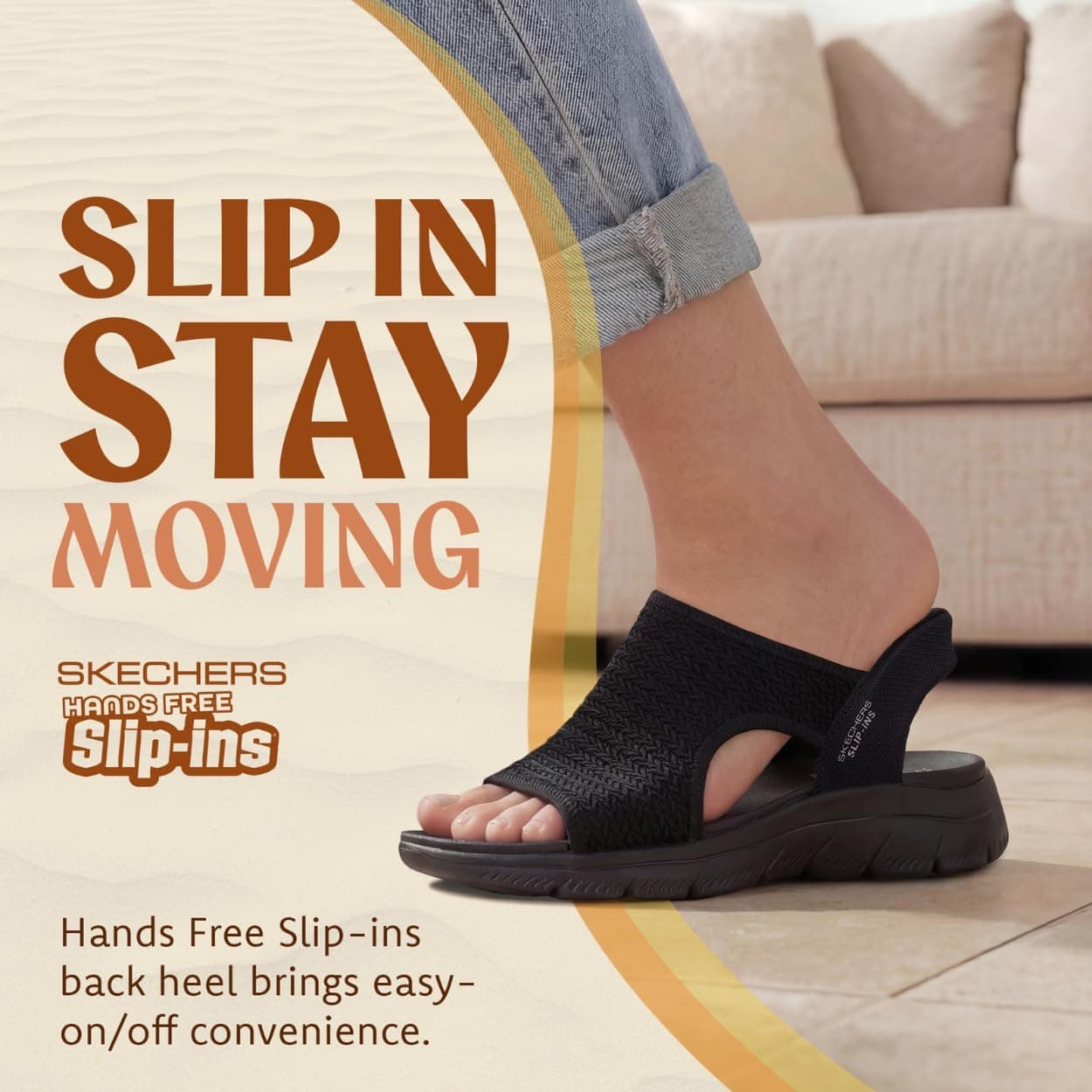 صندل ورزشی زنانه Skechers Summits مدل Sweetly Evolved صندل ورزشی زنانه Skechers Summits مدل Sweetly Evolved