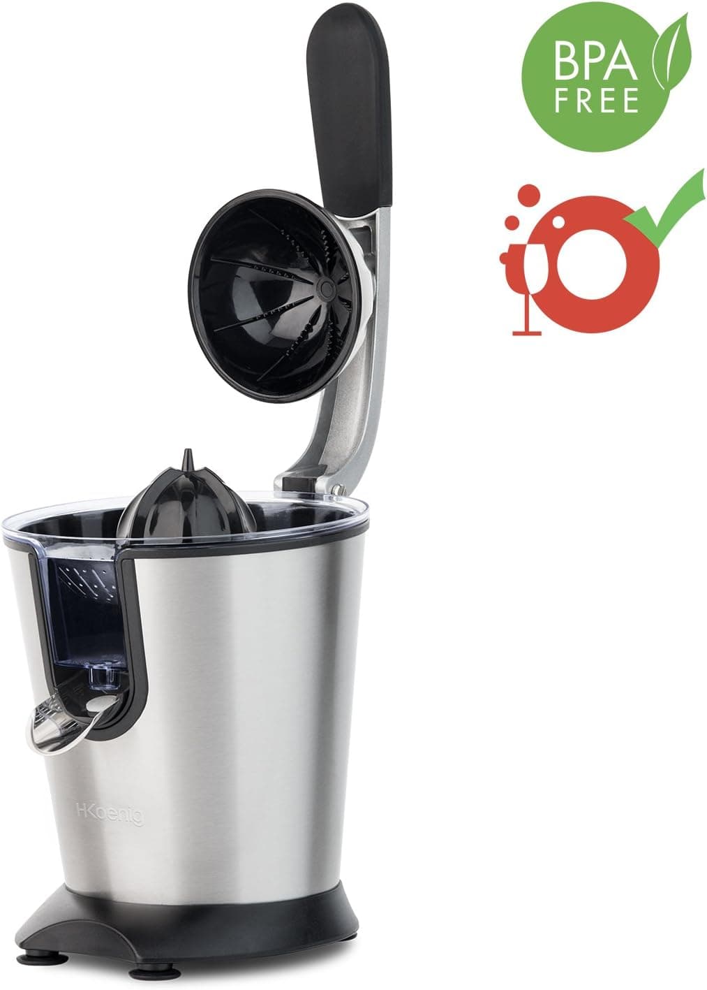 آبمیوهگیری مرکبات H.Koenig 160W استیل ضدزنگ مدل AGR80 آبمیوهگیری مرکبات H.Koenig 160W استیل ضدزنگ مدل AGR80