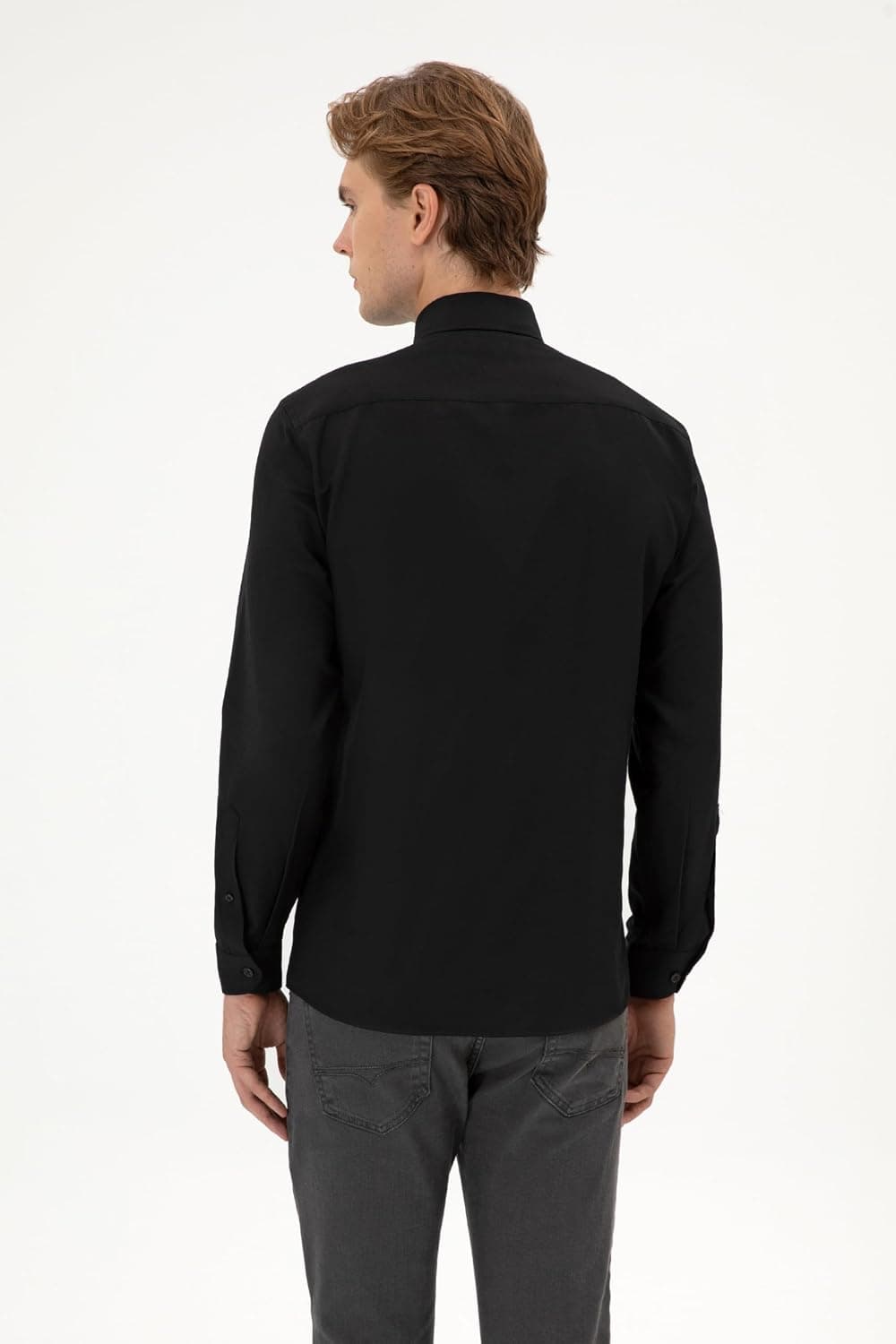 پیراهن مردانه U.S. POLO ASSN. مشکی بیسیک مدل 50324708-VR046 پیراهن مردانه U.S. POLO ASSN. مشکی بیسیک مدل 50324708-VR046