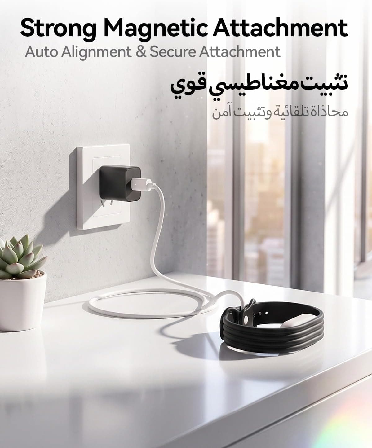 شارژر مغناطیسی Type C برند T Tersely مخصوص Google Fitbit Air داک شارژ سریع شارژر مغناطیسی Type C برند T Tersely مخصوص Google Fitbit Air داک شارژ سریع