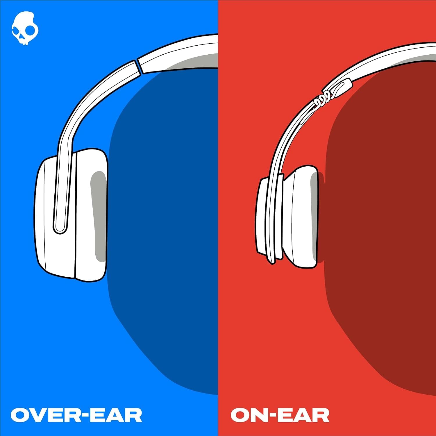 هدفون بیسیم Skullcandy Crusher Evo روگوشی با باس حسی مشکی مدل S6EVW-N740 هدفون بیسیم Skullcandy Crusher Evo روگوشی با باس حسی مشکی مدل S6EVW-N740