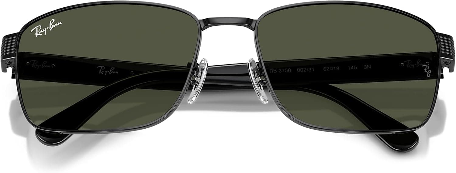 عینک آفتابی Ray-Ban مربعی مدل RB3750 عینک آفتابی Ray-Ban مربعی مدل RB3750
