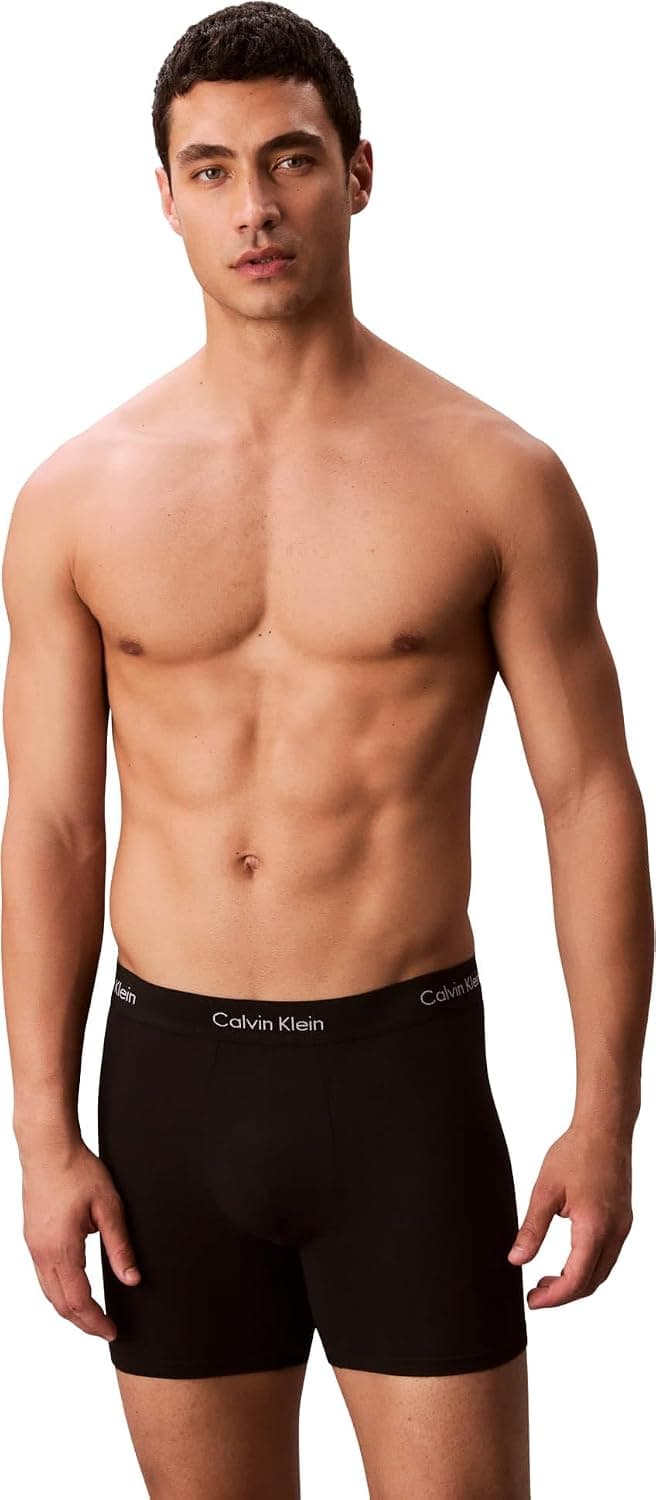 باکسر بریف مردانه Calvin Klein بسته 3 تایی باکسر بریف مردانه Calvin Klein بسته 3 تایی