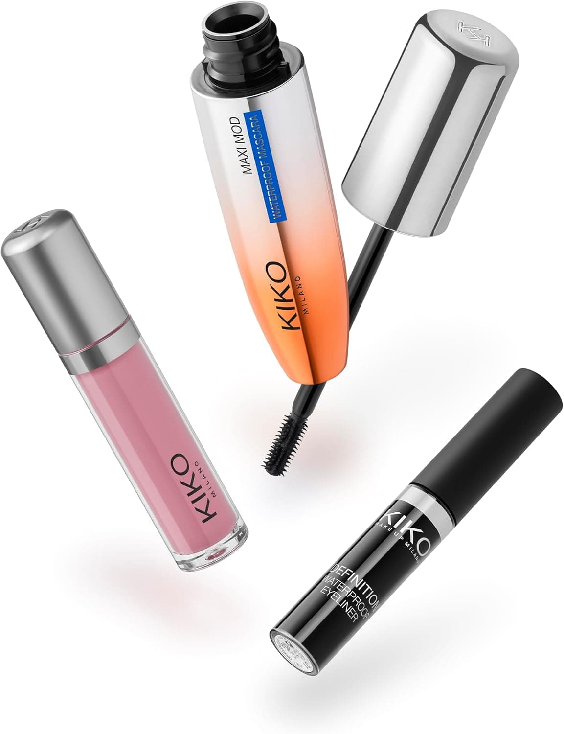 ست آرایشی Kiko Milano شامل ریمل و خط چشم ضدآب و رژلب مایع مات ست آرایشی Kiko Milano شامل ریمل و خط چشم ضدآب و رژلب مایع مات