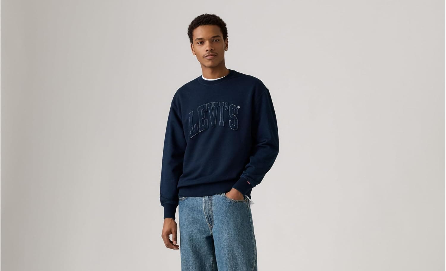 سوئیشرت مردانه Levi's یقه گرد گرافیکدار فیت استاندارد سوئیشرت مردانه Levi's یقه گرد گرافیکدار فیت استاندارد