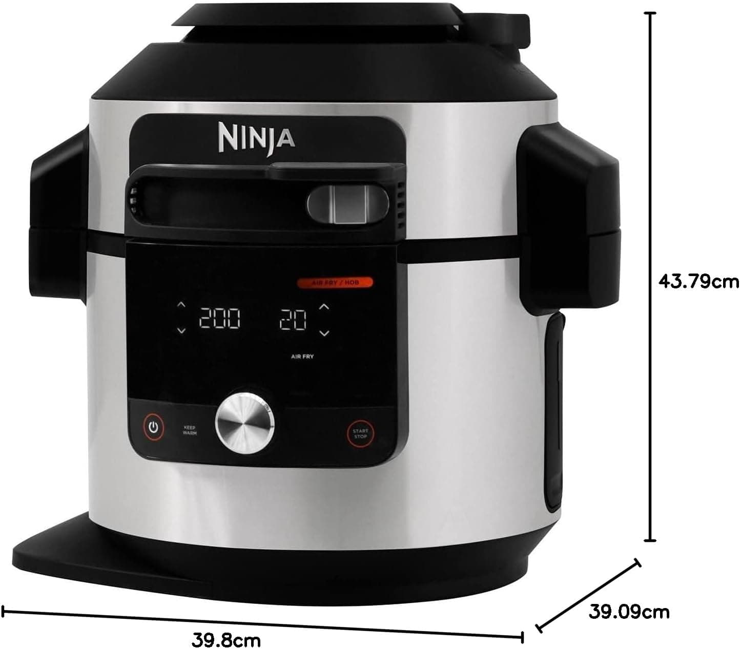 مولتی کوکر NINJA Foodi MAX 15 کاره درب هوشمند 7.5 لیتری مدل OL750ME مولتی کوکر NINJA Foodi MAX 15 کاره درب هوشمند 7.5 لیتری مدل OL750ME