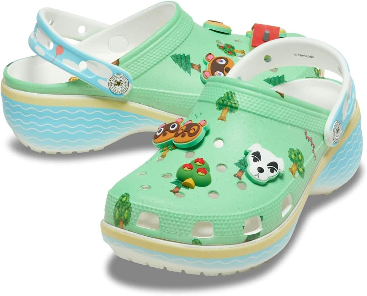 کفش کلاگ زنانه Crocs Animal Crossing Platform کفش کلاگ زنانه Crocs Animal Crossing Platform