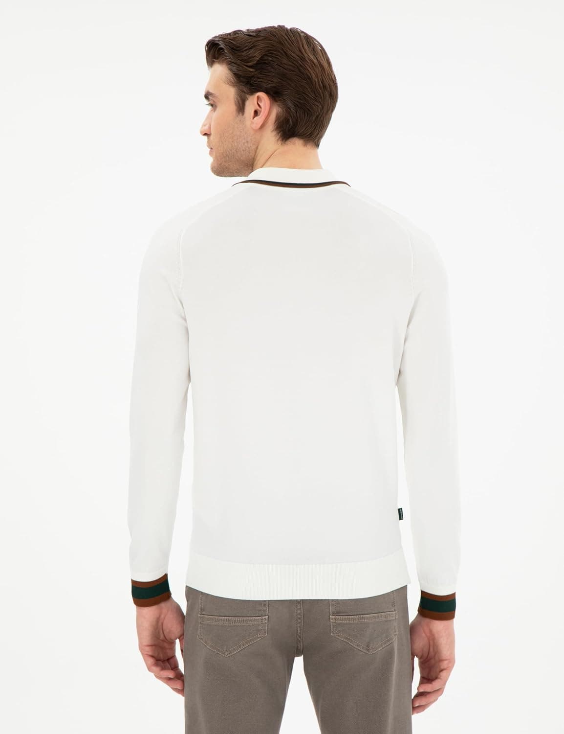 پلیور مردانه Pierre Cardin به رنگ اکرو مدل 50296452-VR019 پلیور مردانه Pierre Cardin به رنگ اکرو مدل 50296452-VR019
