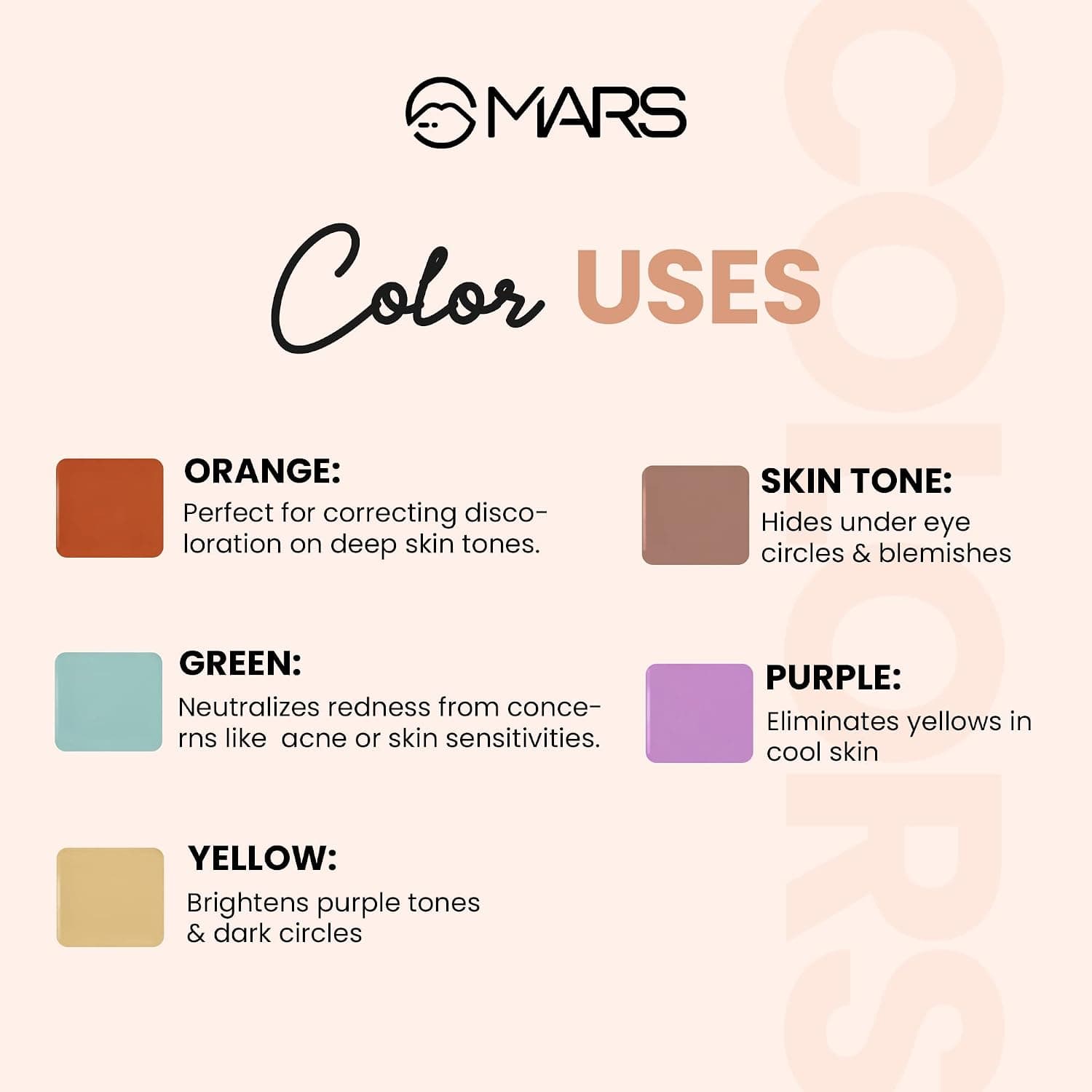 پالت کانسیلر و اصلاحکننده صورت MARS مدل 01-MULTICOLOR پالت کانسیلر و اصلاحکننده صورت MARS مدل 01-MULTICOLOR