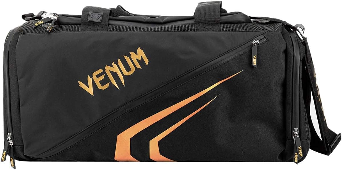 کیف ورزشی یونیسکس بزرگسال Venum Trainer Lite Evo تکسایز مشکی/طلایی کیف ورزشی یونیسکس بزرگسال Venum Trainer Lite Evo تکسایز مشکی/طلایی