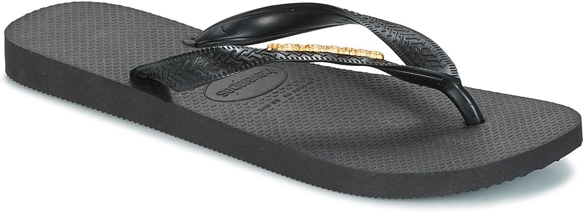 دمپایی لاانگشتی Havaianas با لوگوی فلزی دمپایی لاانگشتی Havaianas با لوگوی فلزی