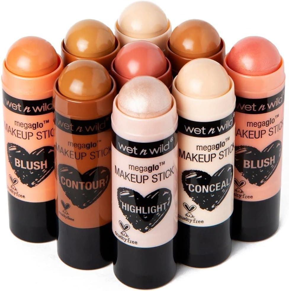 استیک آرایشی Wet n Wild MegaGlo چندکاره با رنگ قابل تنظیم، وگان و بدون تست حیوانی رنگ Where's Walnut? استیک آرایشی Wet n Wild MegaGlo چندکاره با رنگ قابل تنظیم، وگان و بدون تست حیوانی رنگ Where's Walnut?