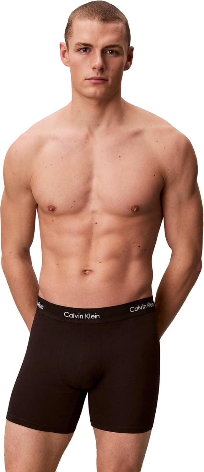 باکسر مردانه Calvin Klein کمکمر Low Rise Trunk بسته ۳ تایی باکسر مردانه Calvin Klein کمکمر Low Rise Trunk بسته ۳ تایی