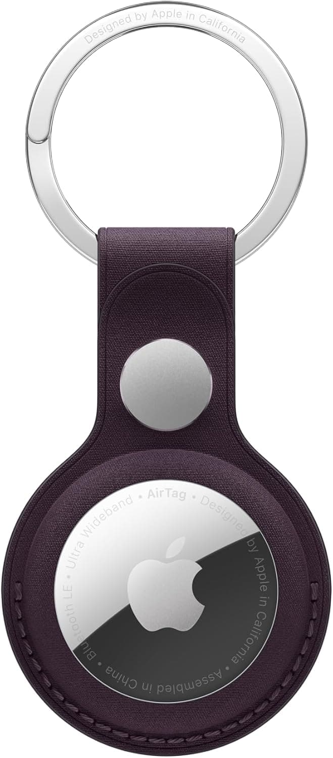 جاکلیدی AirTag Apple از جنس FineWoven به رنگ نارنجی روباهی جاکلیدی AirTag Apple از جنس FineWoven به رنگ نارنجی روباهی
