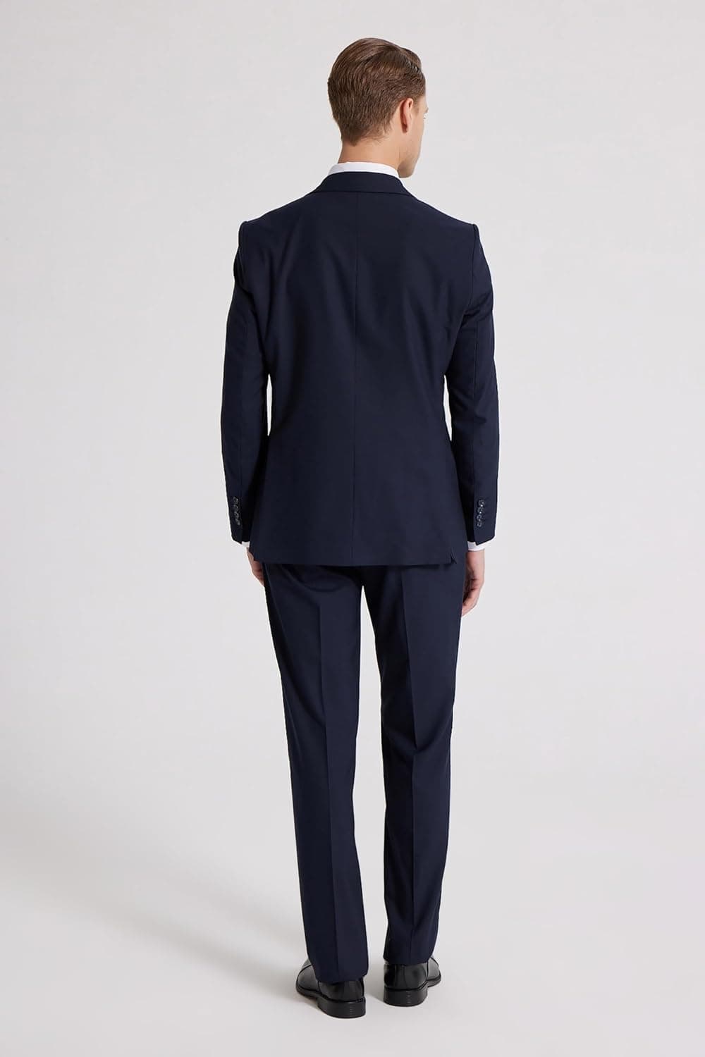 کت و شلوار مردانه D'S Damat اسلیم فیت مشکی ساده لایکرا دار کت و شلوار مردانه D'S Damat اسلیم فیت مشکی ساده لایکرا دار