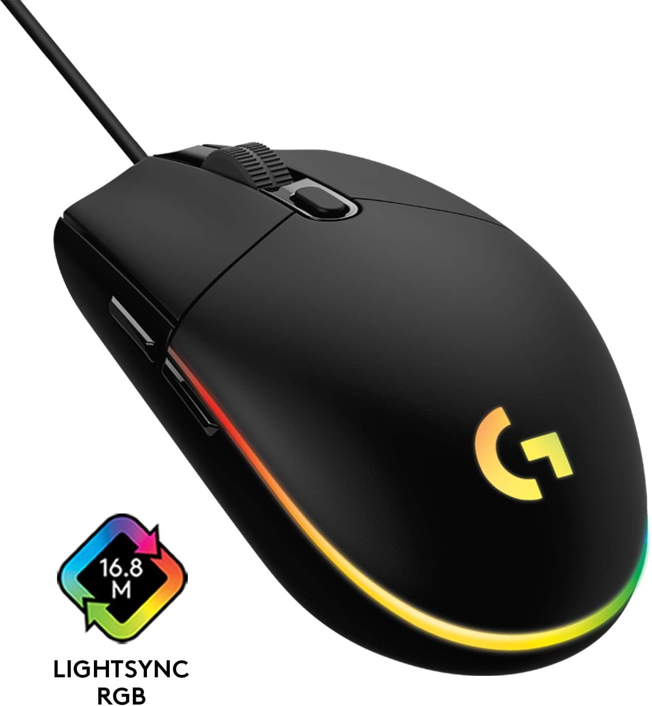 ماوس گیمینگ سیمی Logitech G با نورپردازی LIGHTSYNC RGB، ۸۰۰۰ DPI و ۶ کلید قابلبرنامهریزی مدل G102 ماوس گیمینگ سیمی Logitech G با نورپردازی LIGHTSYNC RGB، ۸۰۰۰ DPI و ۶ کلید قابلبرنامهریزی مدل G102