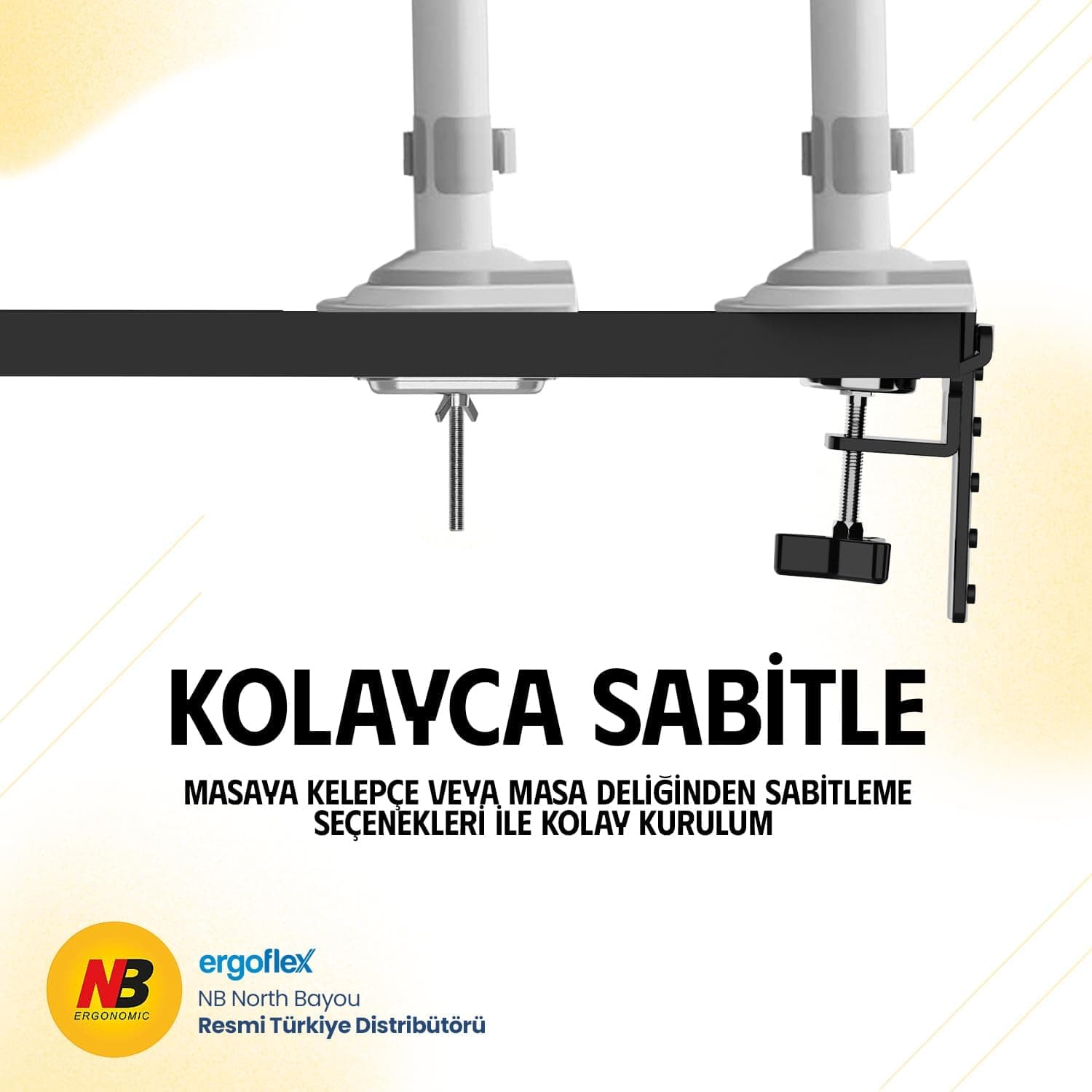 پایه مانیتور ergoflex ارگونومیک 17 پایه مانیتور ergoflex ارگونومیک 17