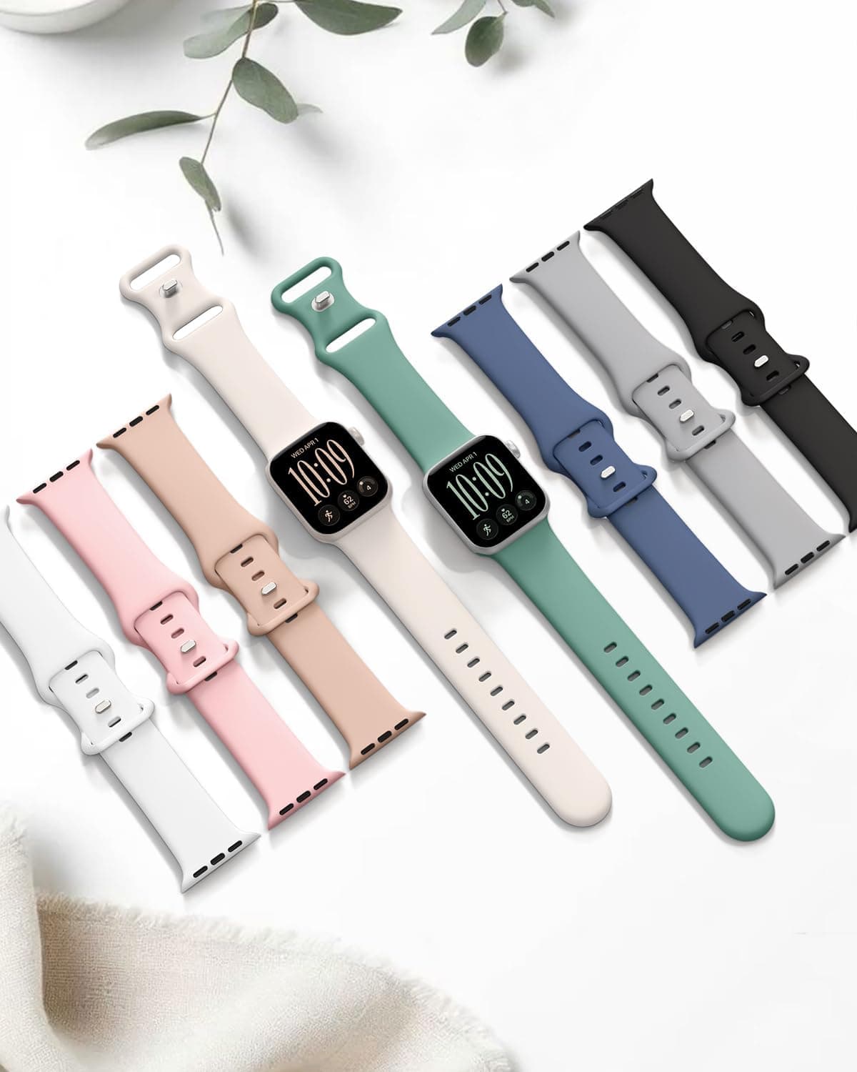 بند ورزشی زنانه و مردانه HEARTBOOM سازگار با Apple Watch 6 عددی بند ورزشی زنانه و مردانه HEARTBOOM سازگار با Apple Watch 6 عددی
