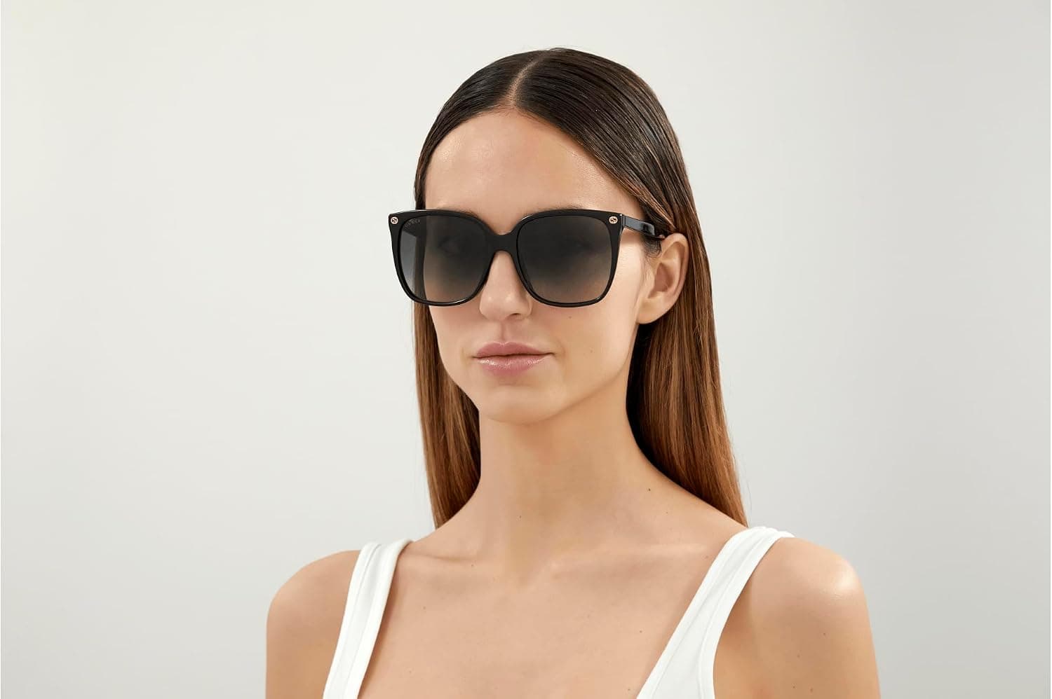 عینک آفتابی زنانه Gucci مربعی Lightness عینک آفتابی زنانه Gucci مربعی Lightness