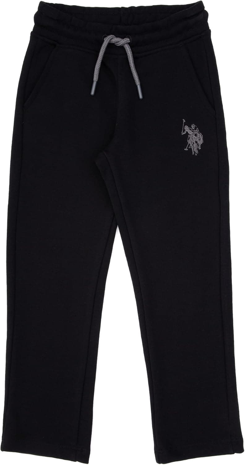 شلوار گرمکن پسرانه U.S. Polo Assn. مشکی مدل 50313816-VR046 شلوار گرمکن پسرانه U.S. Polo Assn. مشکی مدل 50313816-VR046
