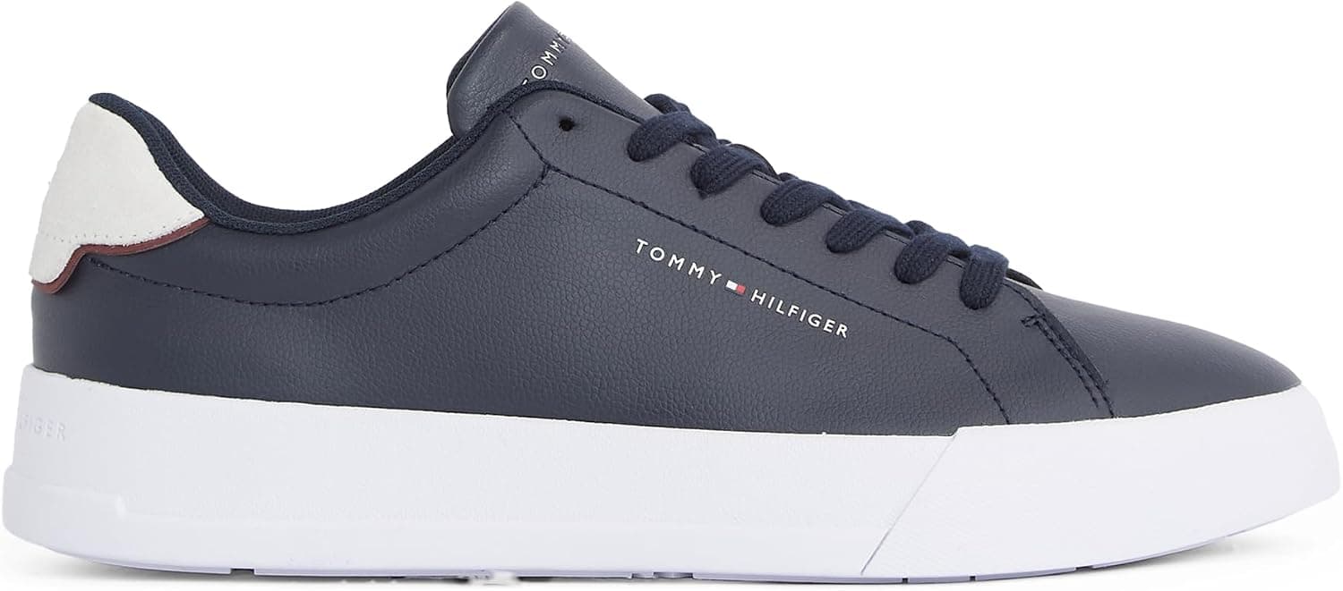 اسنیکر مردانه Tommy Hilfiger چرمی زیره تخت پاشنه با گذار رنگی اکرو اسنیکر مردانه Tommy Hilfiger چرمی زیره تخت پاشنه با گذار رنگی اکرو