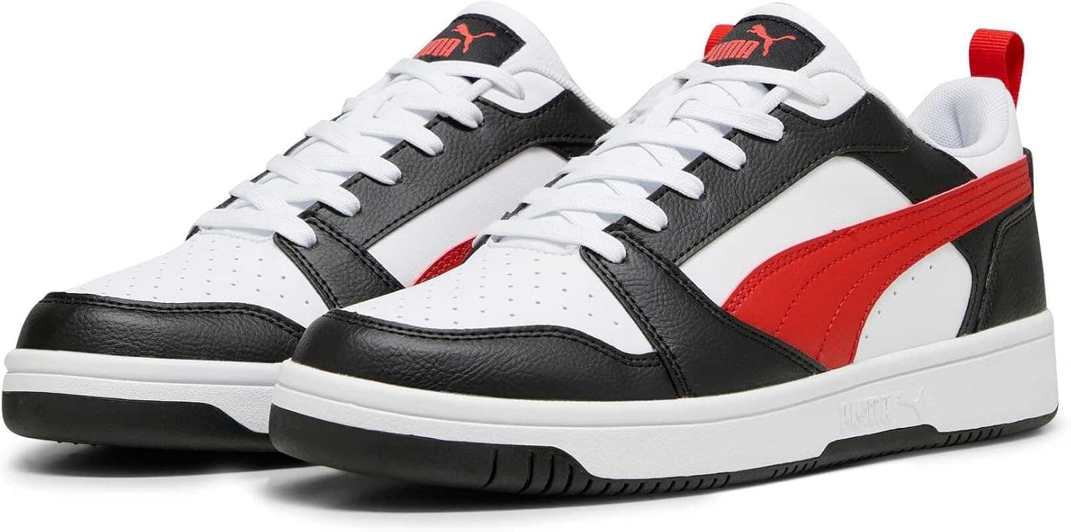 کفش اسنیکر یونیسکس بزرگسالان PUMA مدل Rebound V6 Low کفش اسنیکر یونیسکس بزرگسالان PUMA مدل Rebound V6 Low