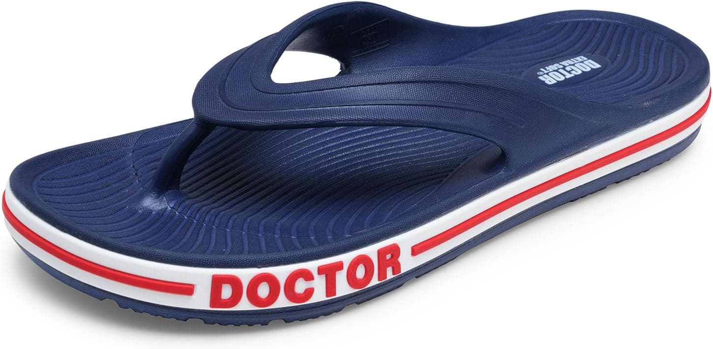 دمپایی پسرانه Doctor Extra Soft با کف نرم آکوپرشر ضدلغزش مدل D-553 دمپایی پسرانه Doctor Extra Soft با کف نرم آکوپرشر ضدلغزش مدل D-553