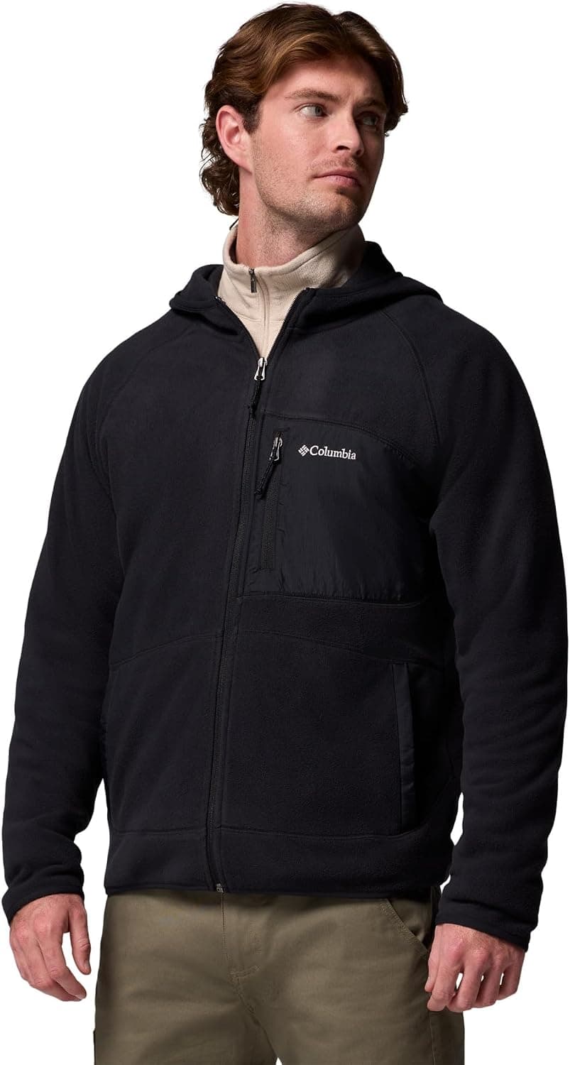 ژاکت کاپشن مردانه Columbia با زیپ کامل و کلاه مدل Fast Trek Overlay ژاکت کاپشن مردانه Columbia با زیپ کامل و کلاه مدل Fast Trek Overlay