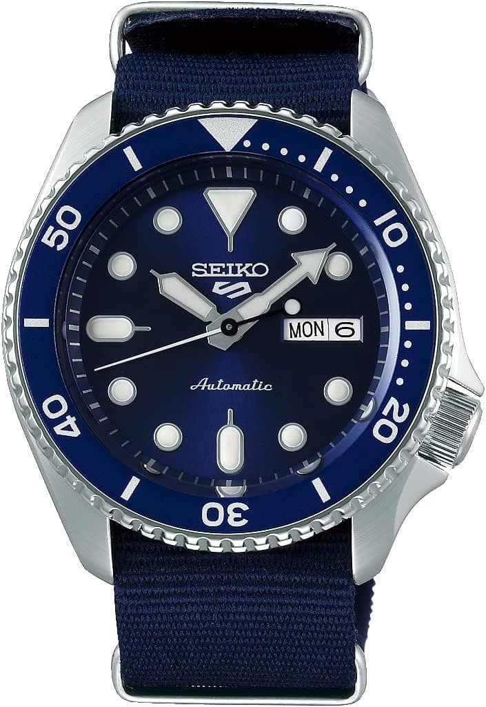 ساعت مچی مردانه Seiko 5 Sports آنالوگ اتوماتیک آبی مدل Srpd5 3K1 ساعت مچی مردانه Seiko 5 Sports آنالوگ اتوماتیک آبی مدل Srpd5 3K1