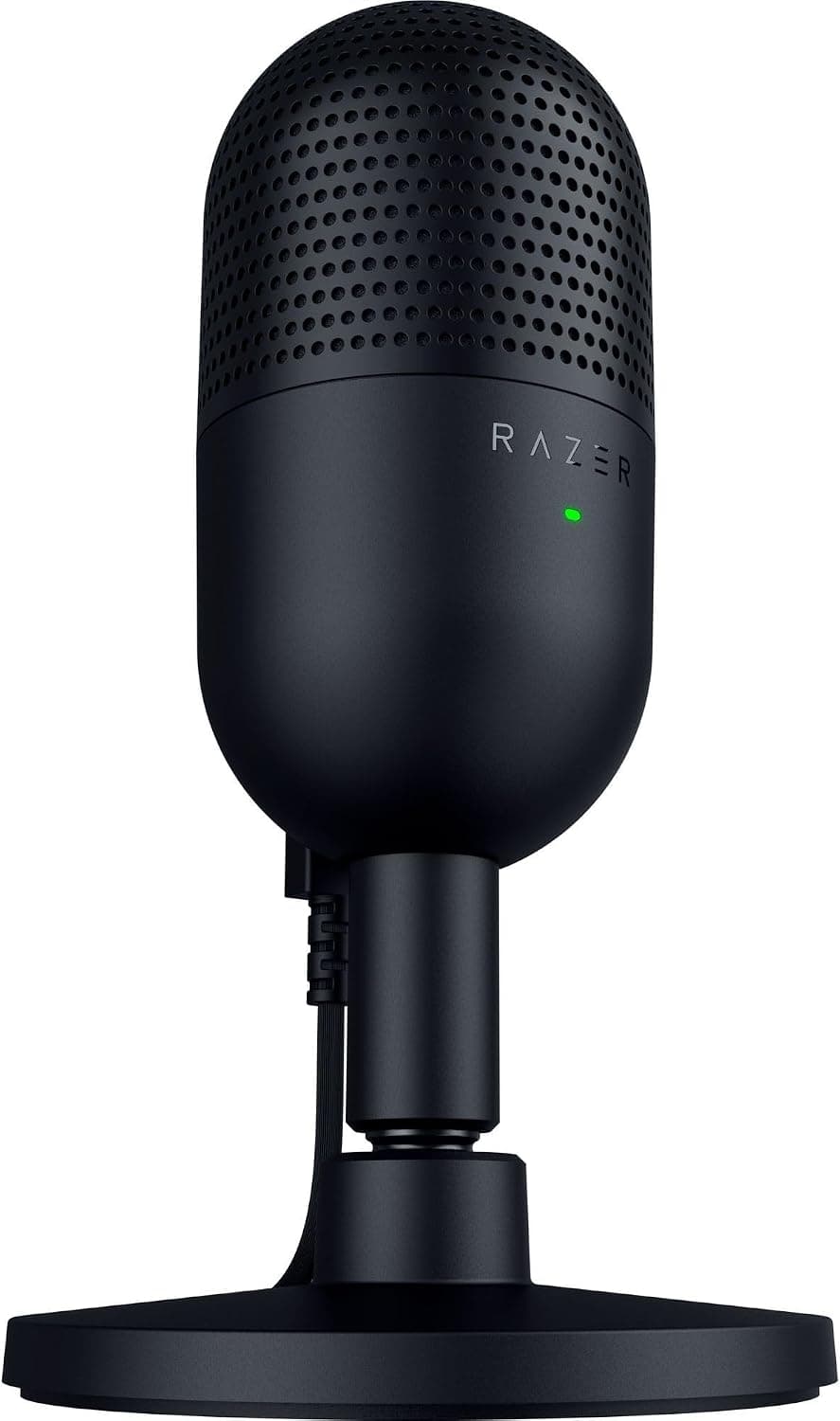 میکروفون USB Razer Seiren V3 Mini مشکی کاندنسر 14mm با دریافت کاردیوید میکروفون USB Razer Seiren V3 Mini مشکی کاندنسر 14mm با دریافت کاردیوید