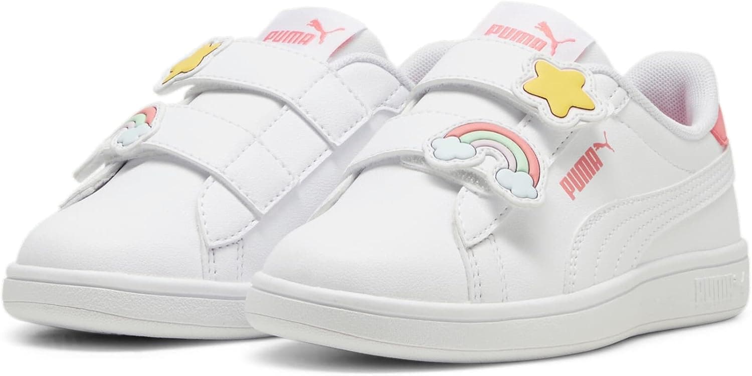 کفش ورزشی دخترانه PUMA مدل Puma Smash 3.0 Badges V PS کفش ورزشی دخترانه PUMA مدل Puma Smash 3.0 Badges V PS