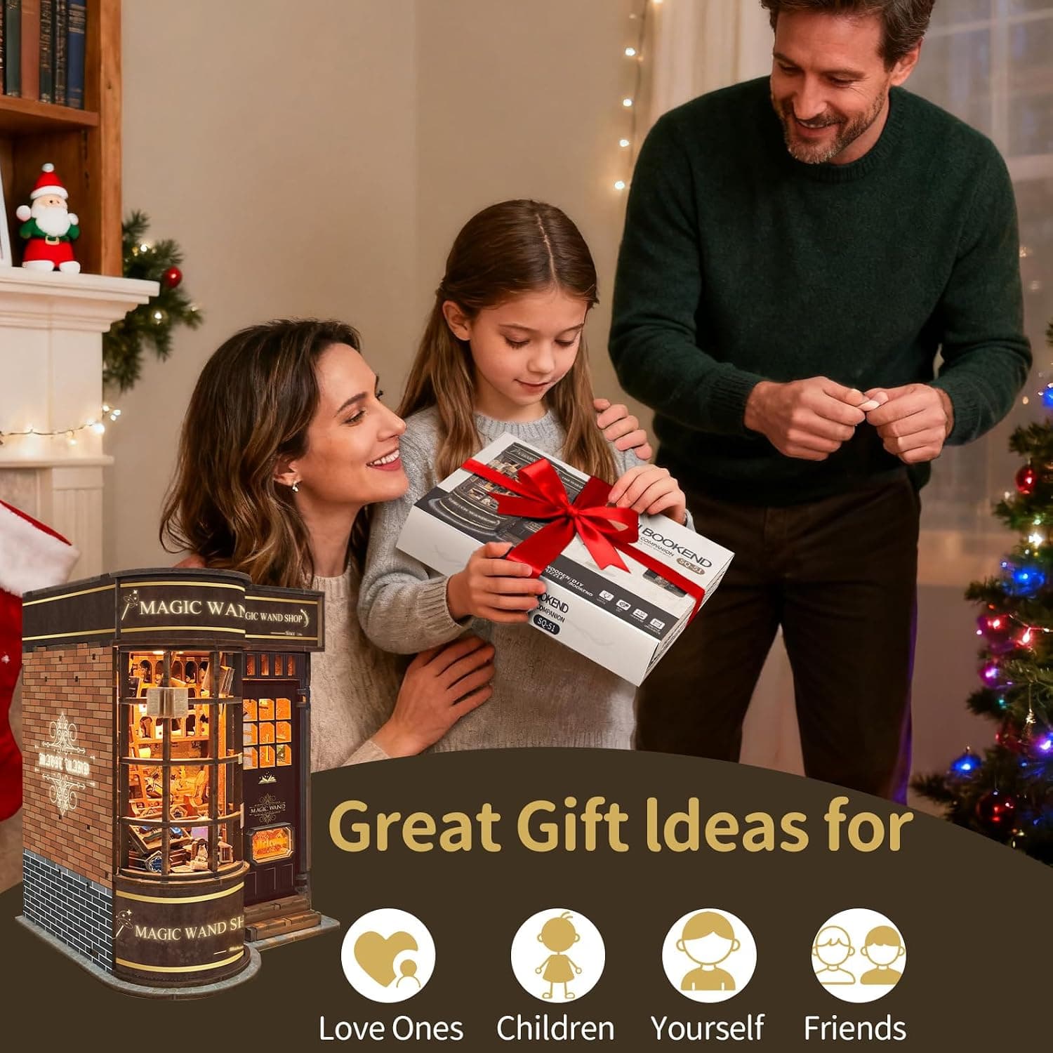 کیت بوکنوک مدل چوبی سهبعدی BELEEV با چراغ LED کیت بوکنوک مدل چوبی سهبعدی BELEEV با چراغ LED